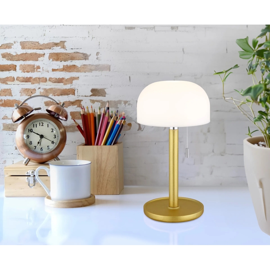 Globo - Lampe de table rechargeable LED/1,5W/3,7V 3000/4200/6000K 1800mAh laiton