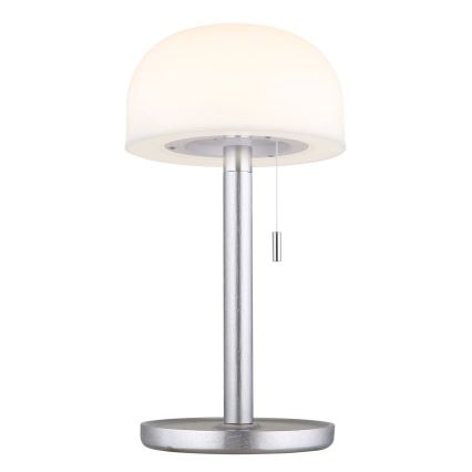 Globo - Lampe de table rechargeable LED/1,5W/3,7V 3000/4200/6000K 1800mAh argenté