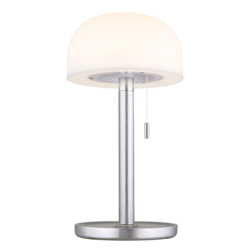 Globo - Lampe de table rechargeable LED/1,5W/3,7V 3000/4200/6000K 1800mAh argenté