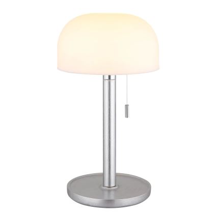 Globo - Lampe de table rechargeable LED/1,5W/3,7V 3000/4200/6000K 1800mAh argenté