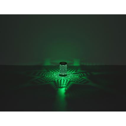Globo - Lampe de table tactile rechargeable RGB LED/1W/5V 500 mAh marron