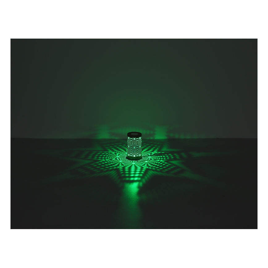Globo - Lampe de table tactile rechargeable RGB LED/1W/5V 500 mAh marron