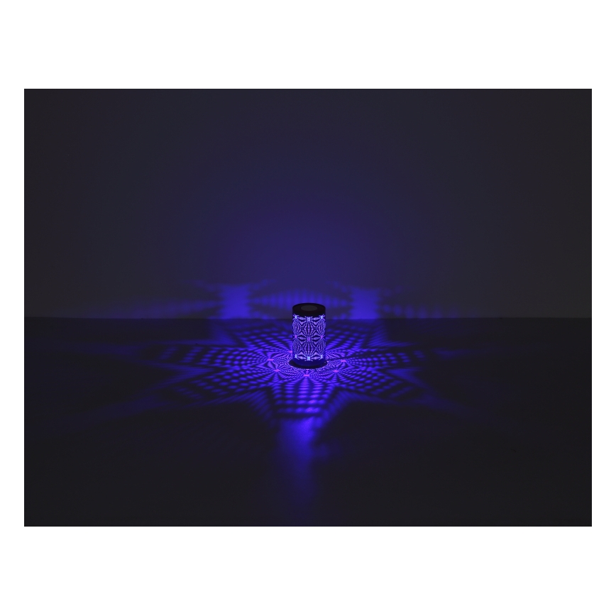 Globo - Lampe de table tactile rechargeable RGB LED/1W/5V 500 mAh marron