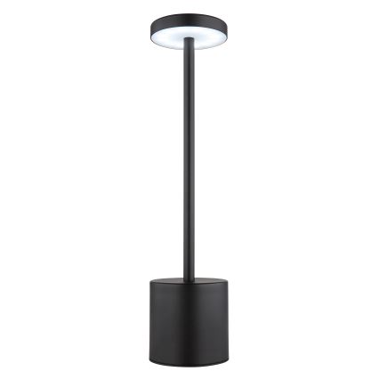 Globo - Lampe de table tactile à intensité variable LED/1,2W/3,7V 2000K/3500K/7000K 1200 mAh USB noir
