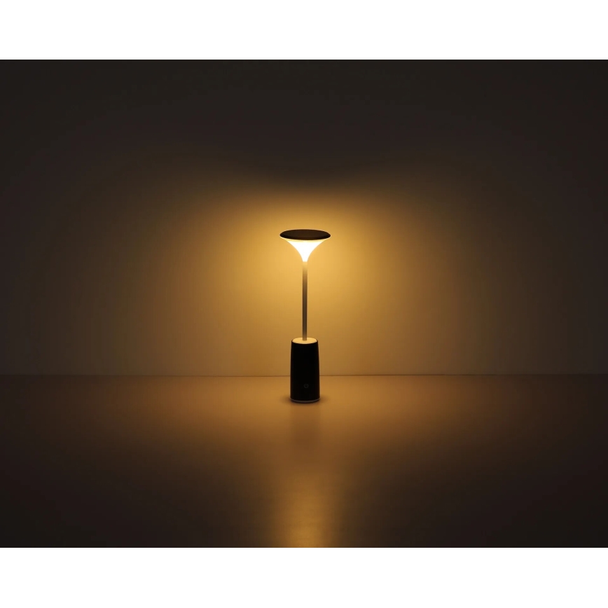 Globo - Lampe de table tactile rechargeable et à intensité variable LED/1,2W/3,7V 3000K 1500mAh noir