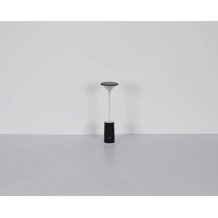 Globo - Lampe de table tactile rechargeable et à intensité variable LED/1,2W/3,7V 3000K 1500mAh noir