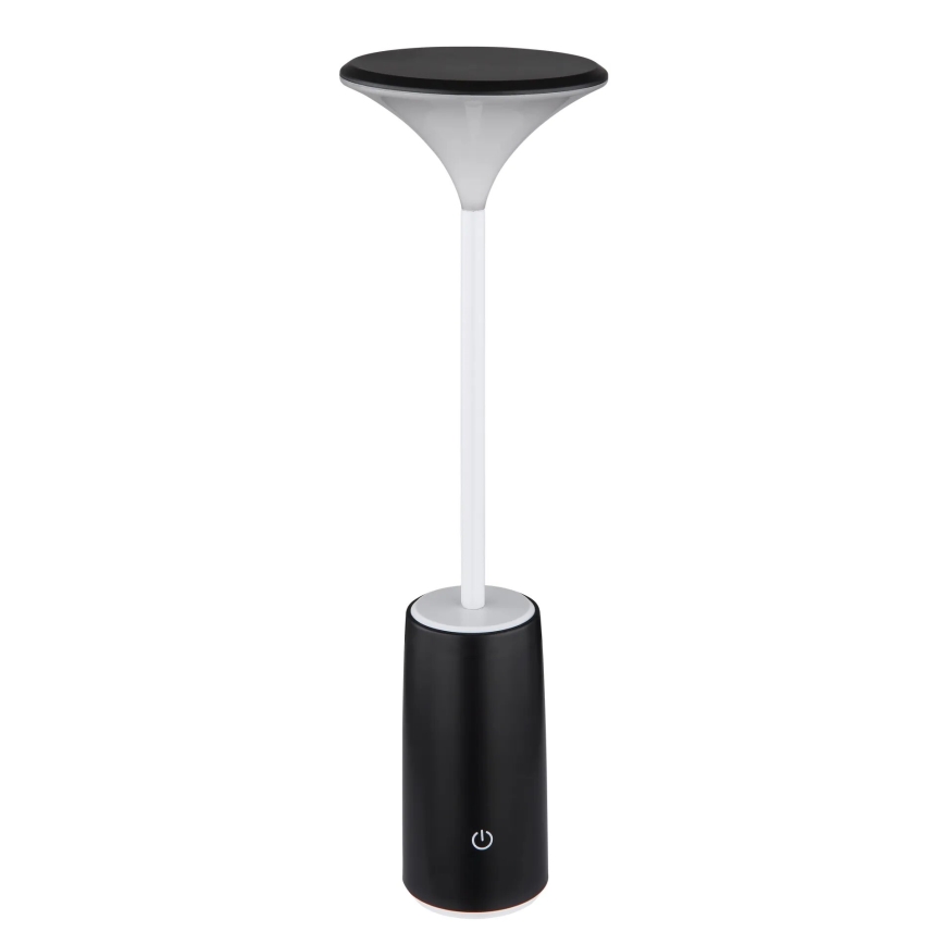 Globo - Lampe de table tactile rechargeable et à intensité variable LED/1,2W/3,7V 3000K 1500mAh noir
