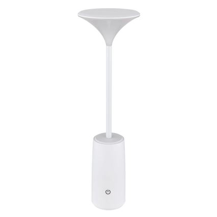 Globo - Lampe de table tactile rechargeable et à intensité variable LED/1,2W/3,7V 3000K 1500mAh blanc