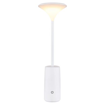 Globo - Lampe de table tactile rechargeable et à intensité variable LED/1,2W/3,7V 3000K 1500mAh blanc