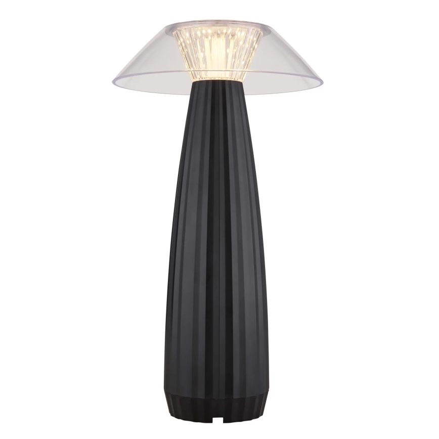 Globo - Lampe de table tactile rechargeable et à intensité variable LED/1W/3,7V 3000K 1200mAh noir