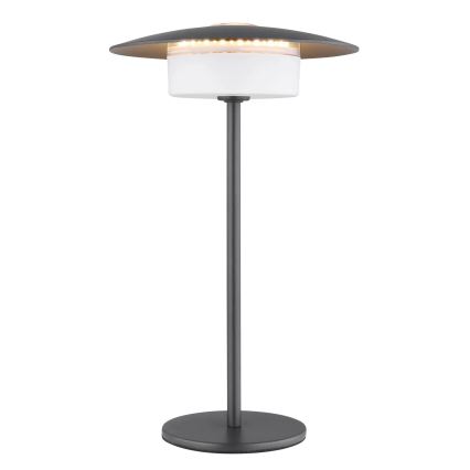 Globo - Lampe de table tactile LED rechargeable d'extérieur LED/3W/3,7V 1800/2700/3000K IP44 1800 mAh gris