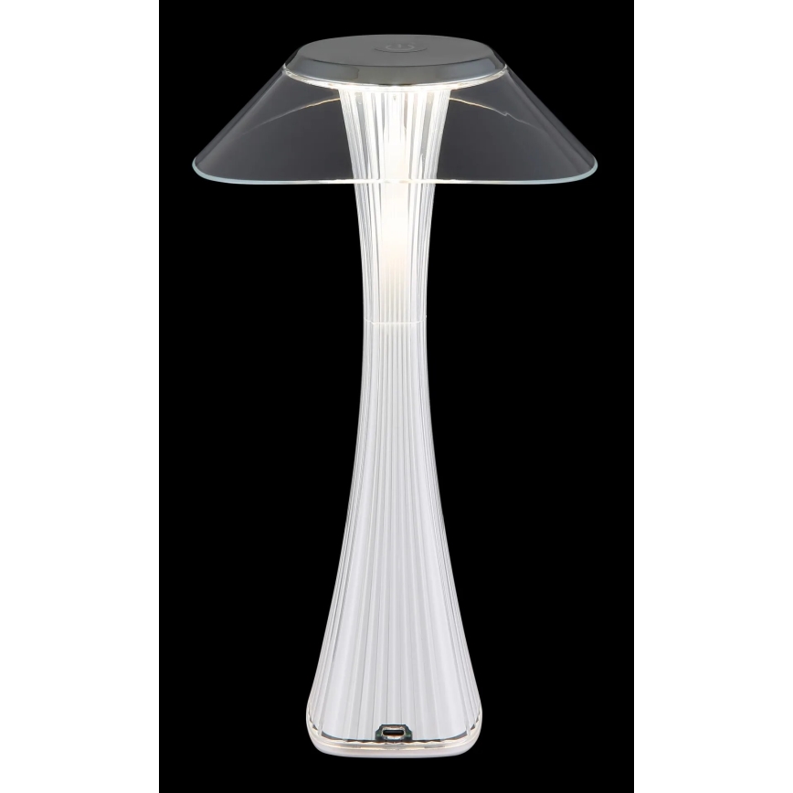 Globo - Lampe de table à intensité variable rechargeable LED/2,5W/3,7V 1200mAh 2700K/4500K/6500K blanc