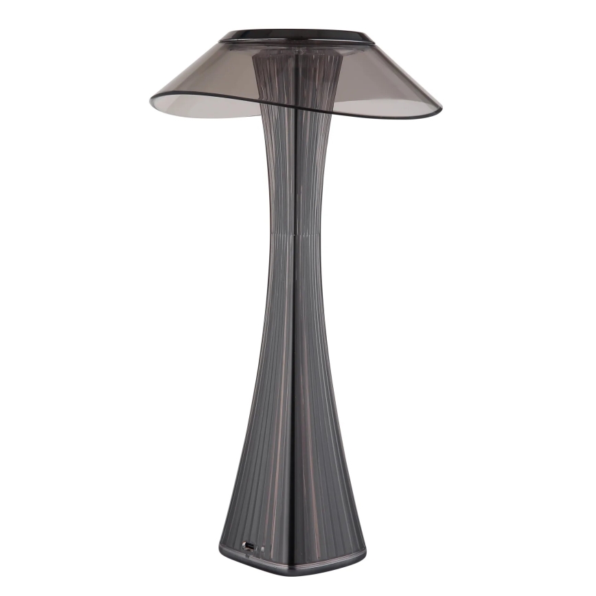 Globo - Lampe de table à intensité variable rechargeable LED/2,5W/3,7V 1200mAh 2700K/4500K/6500K noir