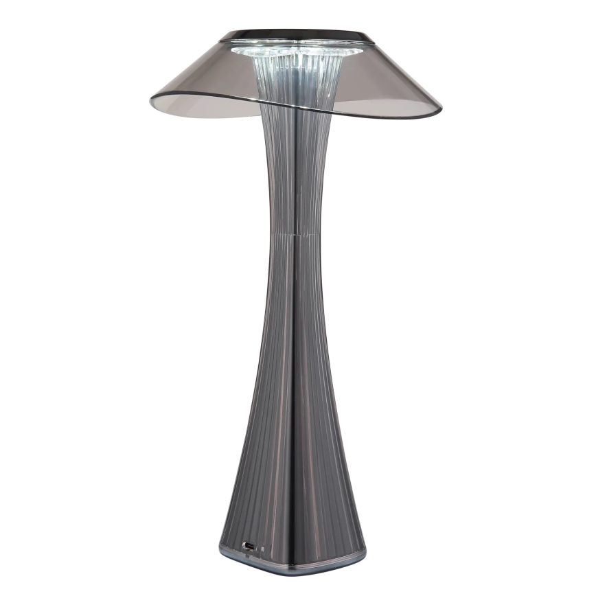 Globo - Lampe de table à intensité variable rechargeable LED/2,5W/3,7V 1200mAh 2700K/4500K/6500K noir