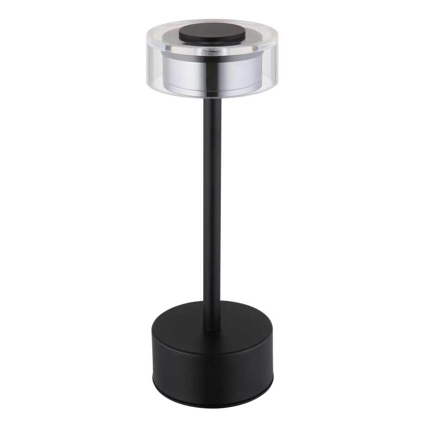 Globo - Lampe de table tactile rechargeable et à intensité variable LED/2,5W/3,7V 2700/4000/6500K 1800mAh noir