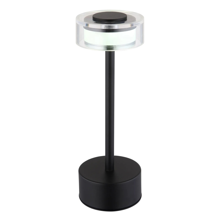 Globo - Lampe de table tactile rechargeable et à intensité variable LED/2,5W/3,7V 2700/4000/6500K 1800mAh noir