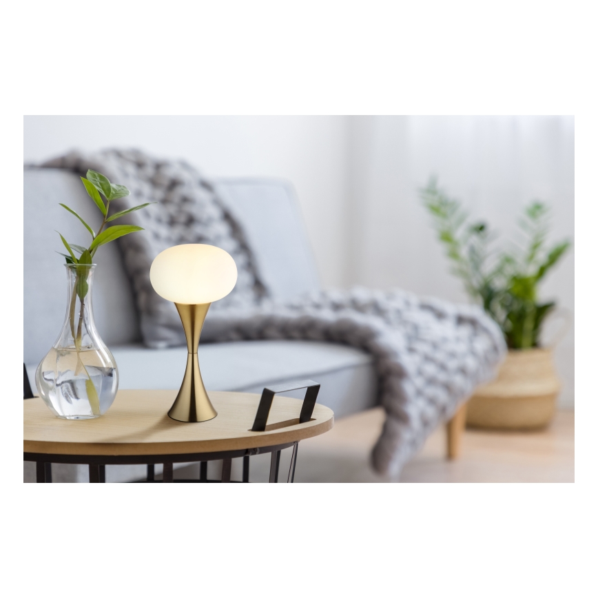 Globo - Lampe de table 1xE14/25W/230V laiton