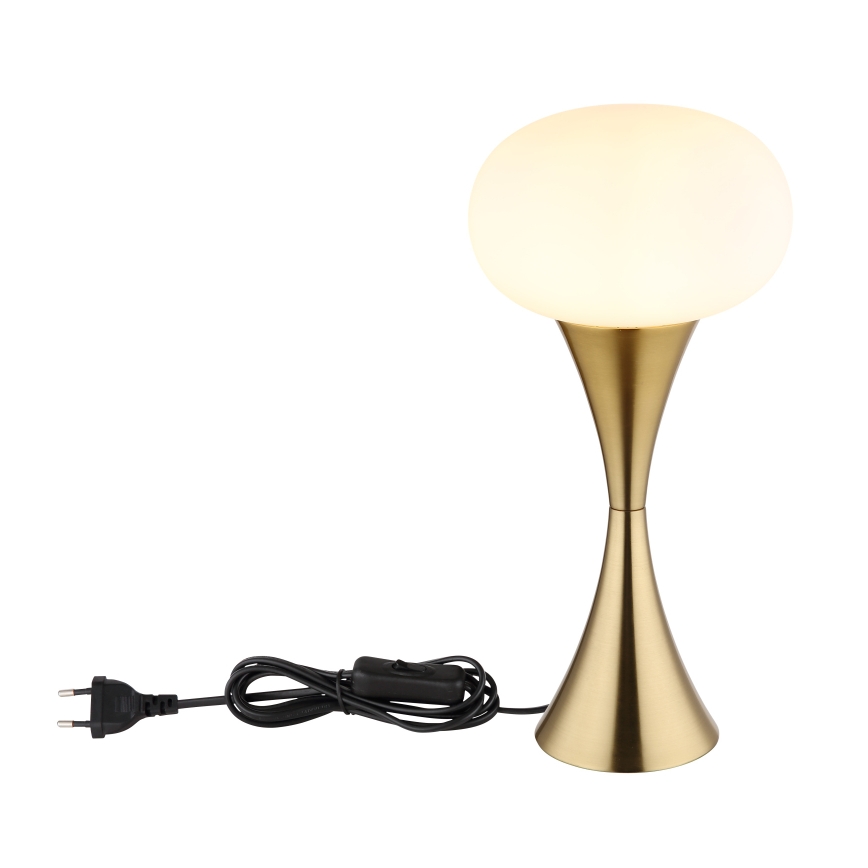 Globo - Lampe de table 1xE14/25W/230V laiton