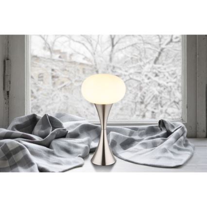 Globo - Lampe de table 1xE14/25W/230V chrome mat