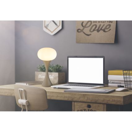 Globo - Lampe de table 1xE14/25W/230V beige