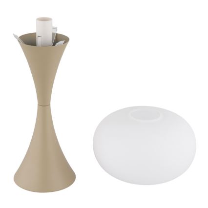 Globo - Lampe de table 1xE14/25W/230V beige