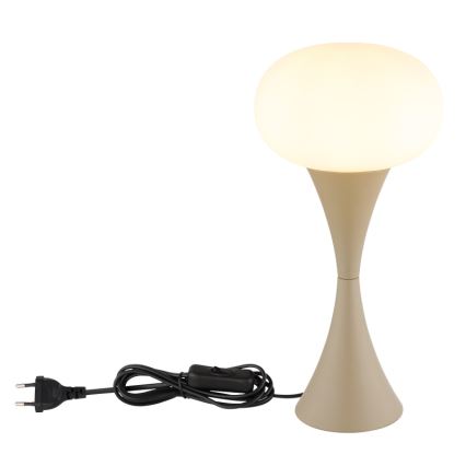 Globo - Lampe de table 1xE14/25W/230V beige