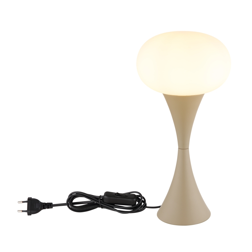 Globo - Lampe de table 1xE14/25W/230V beige