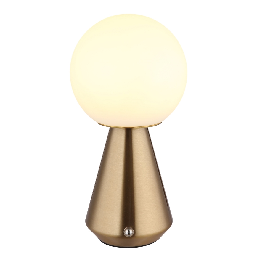 Globo - Lampe tactile d'extérieur à intensité variable LED/1,5W/5V 3000/4500/6500K 1800 mAh IP41 cuivre