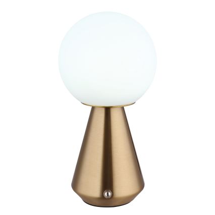 Globo - Lampe tactile d'extérieur à intensité variable LED/1,5W/5V 3000/4500/6500K 1800 mAh IP41 cuivre