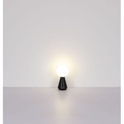 Globo - Lampe de table tactile à intensité variable pour l'extérieur LED/1,5W/5V 3000/4500/6500K 1800 mAh IP41 noir
