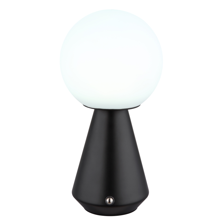 Globo - Lampe de table tactile à intensité variable pour l'extérieur LED/1,5W/5V 3000/4500/6500K 1800 mAh IP41 noir