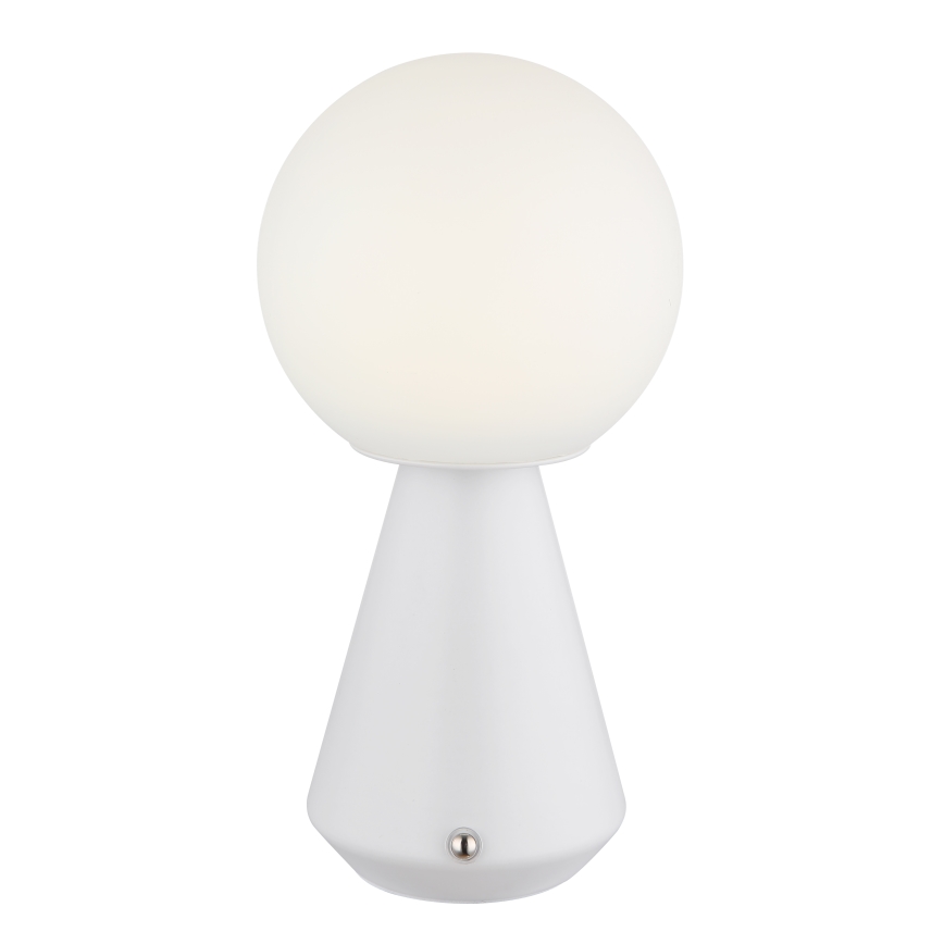 Globo - Lampe de table tactile à intensité variable pour l'extérieur LED/1,5W/5V 3000/4500/6500K 1800 mAh IP41 blanc