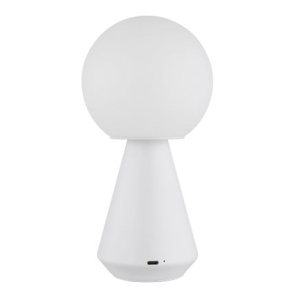Globo - Lampe de table tactile à intensité variable pour l'extérieur LED/1,5W/5V 3000/4500/6500K 1800 mAh IP41 blanc