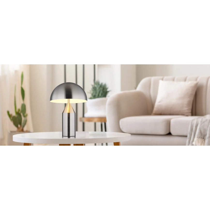 Globo - Lampe de table 2xE27/40W/230V chrome mat