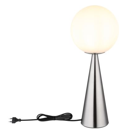 Globo - Lampe de table 1xE27/40W/230V chrome mat