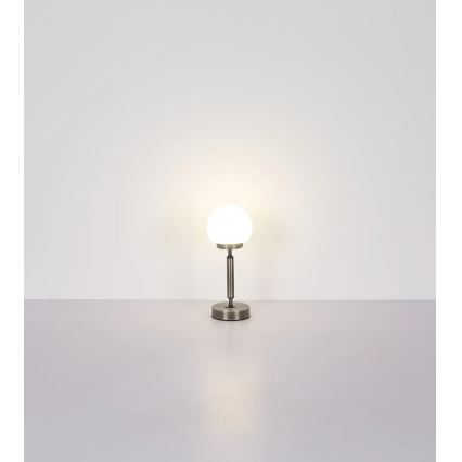 Globo - Lampe de table tactile rechargeable et à intensité variable LED/2,5W/5V 1800mAh 2700/4000/6500K anthracite