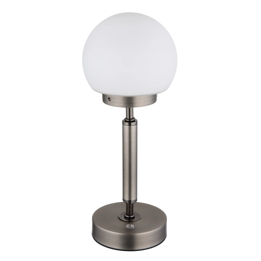 Globo - Lampe de table tactile rechargeable et à intensité variable LED/2,5W/5V 1800mAh 2700/4000/6500K anthracite