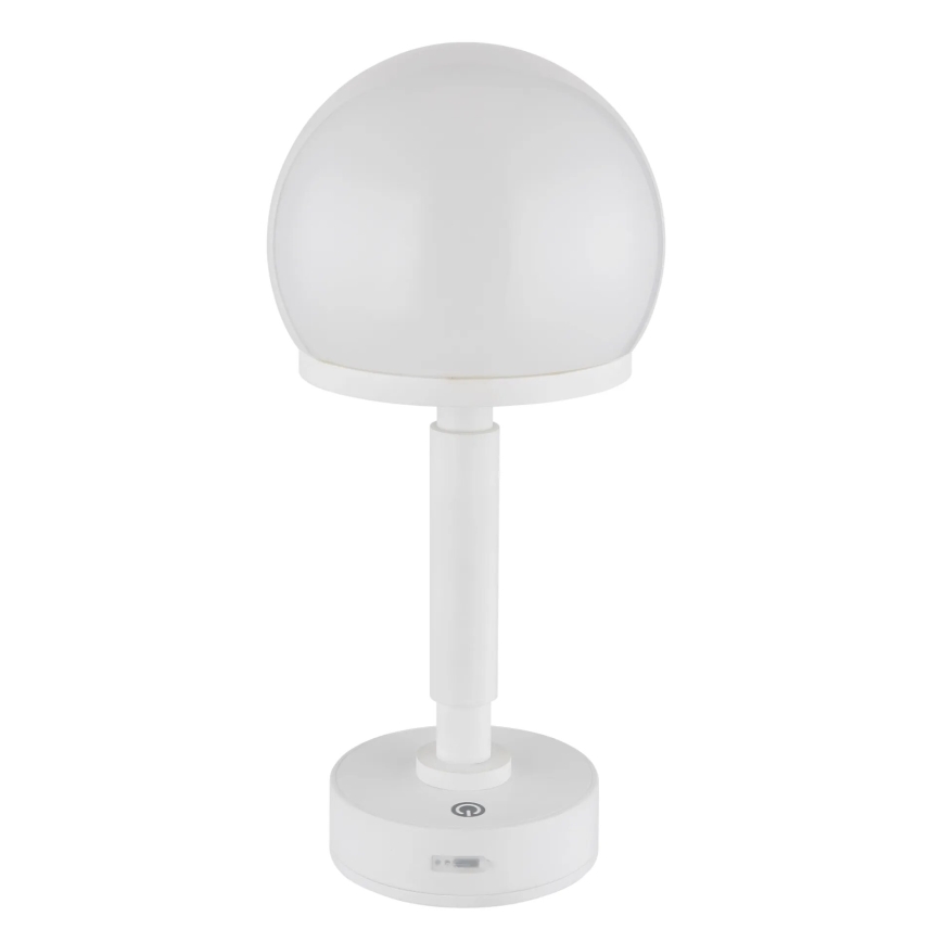 Globo - Lampe de table tactile rechargeable et à intensité variable LED/2,5W/5V 1800mAh 2800K blanc