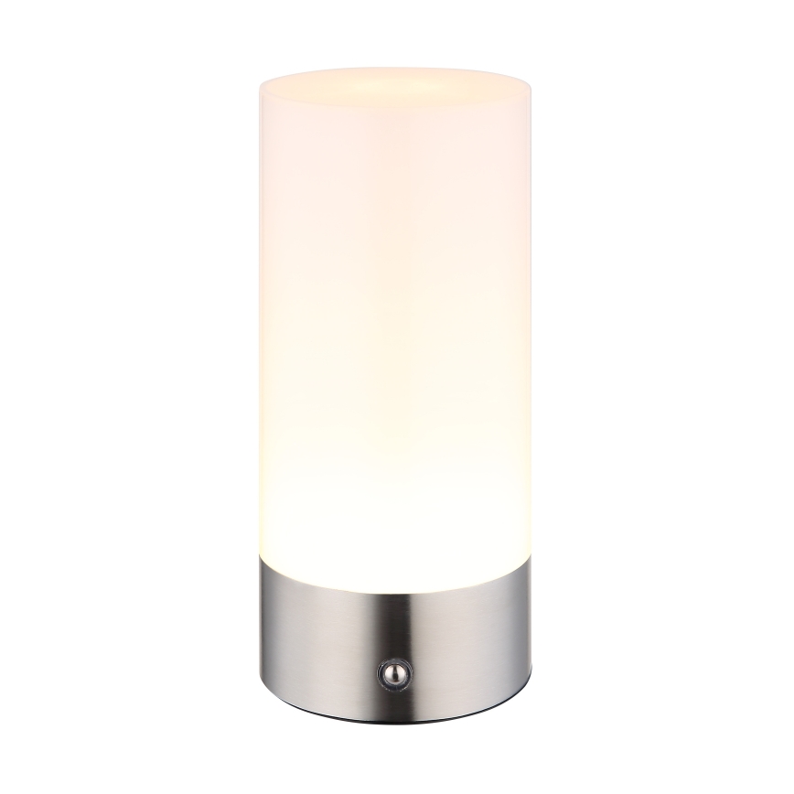 Globo - Lampe de table d'extérieur RGBW à intensité variable LED/1,8W/5V 1500 mAh IP44 chromé mat