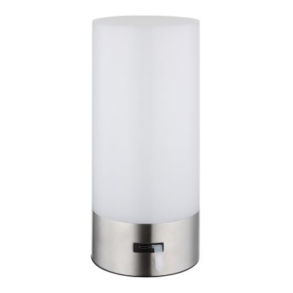 Globo - Lampe de table d'extérieur RGBW à intensité variable LED/1,8W/5V 1500 mAh IP44 chromé mat