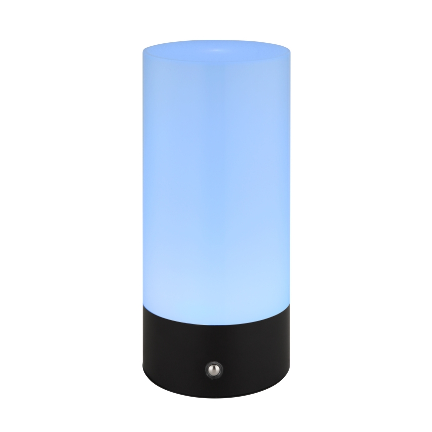 Globo - Lampe de table extérieure tactile dimmable LED RGBW LED/1,8W/5V 1500 mAh noire