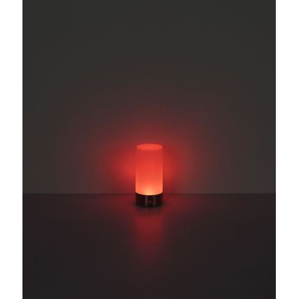 Globo - Lampe de table d'extérieur RGBW à intensité variable LED/1,8W/5V 1500 mAh noir