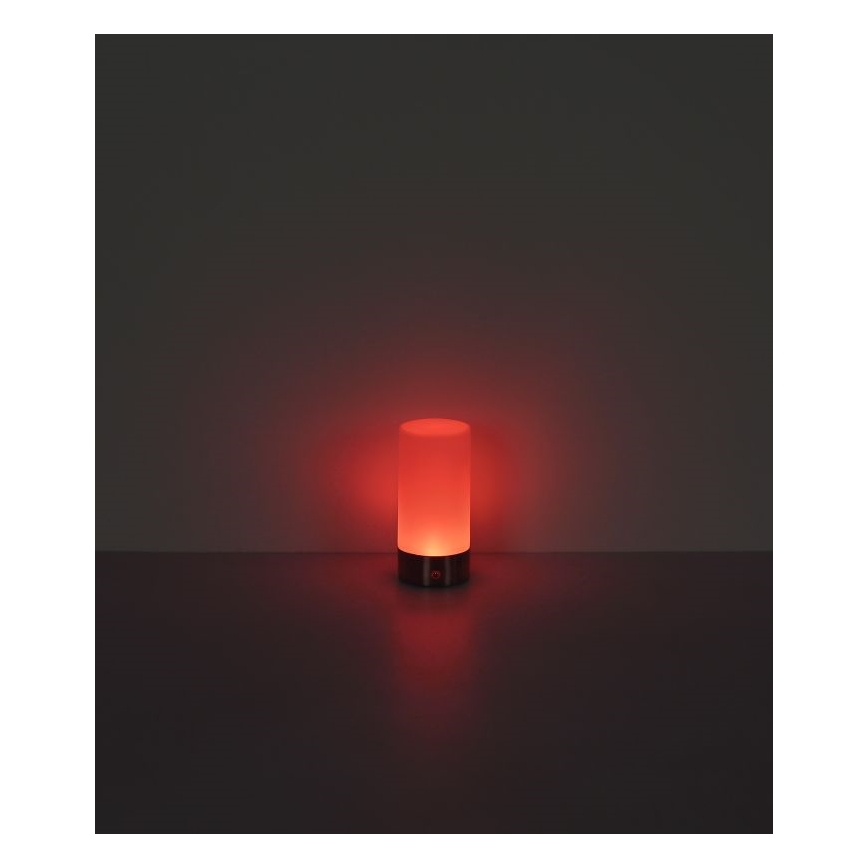Globo - Lampe de table d'extérieur RGBW à intensité variable LED/1,8W/5V 1500 mAh noir