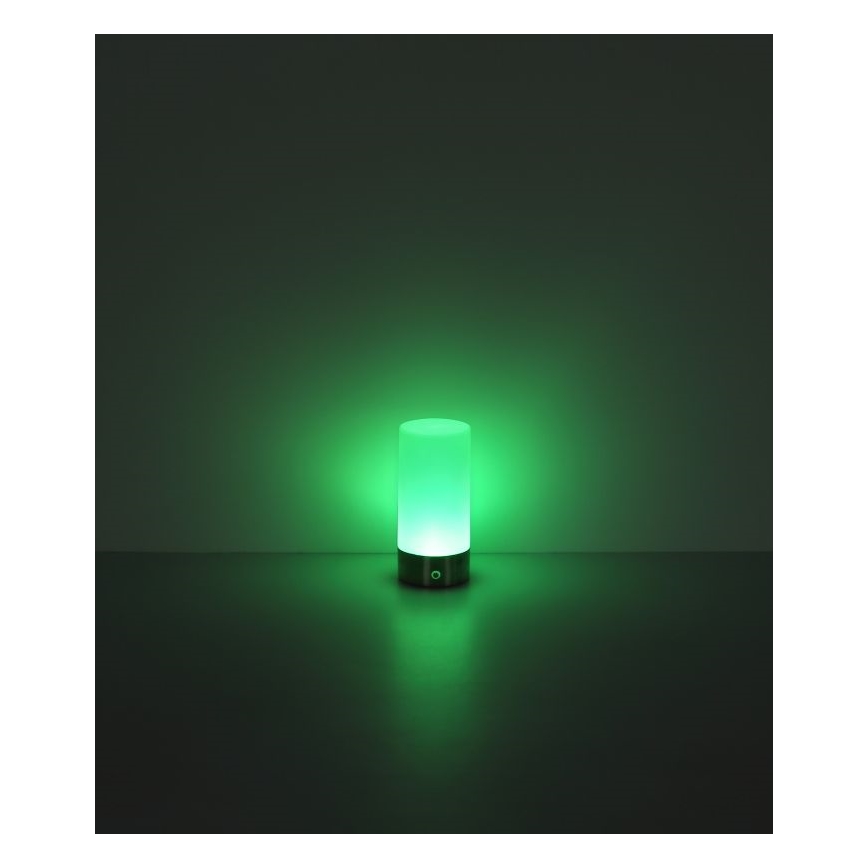 Globo - Lampe de table d'extérieur RGBW à intensité variable LED/1,8W/5V 1500 mAh noir