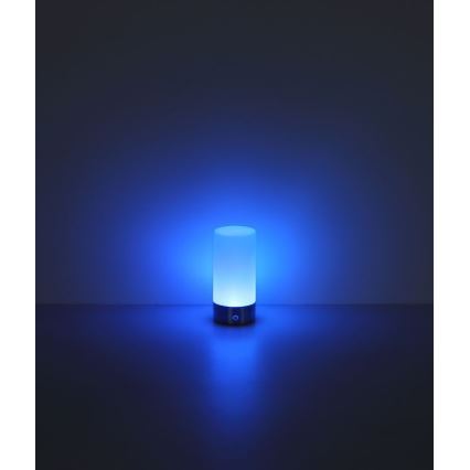 Globo - Lampe de table d'extérieur RGBW à intensité variable LED/1,8W/5V 1500 mAh noir