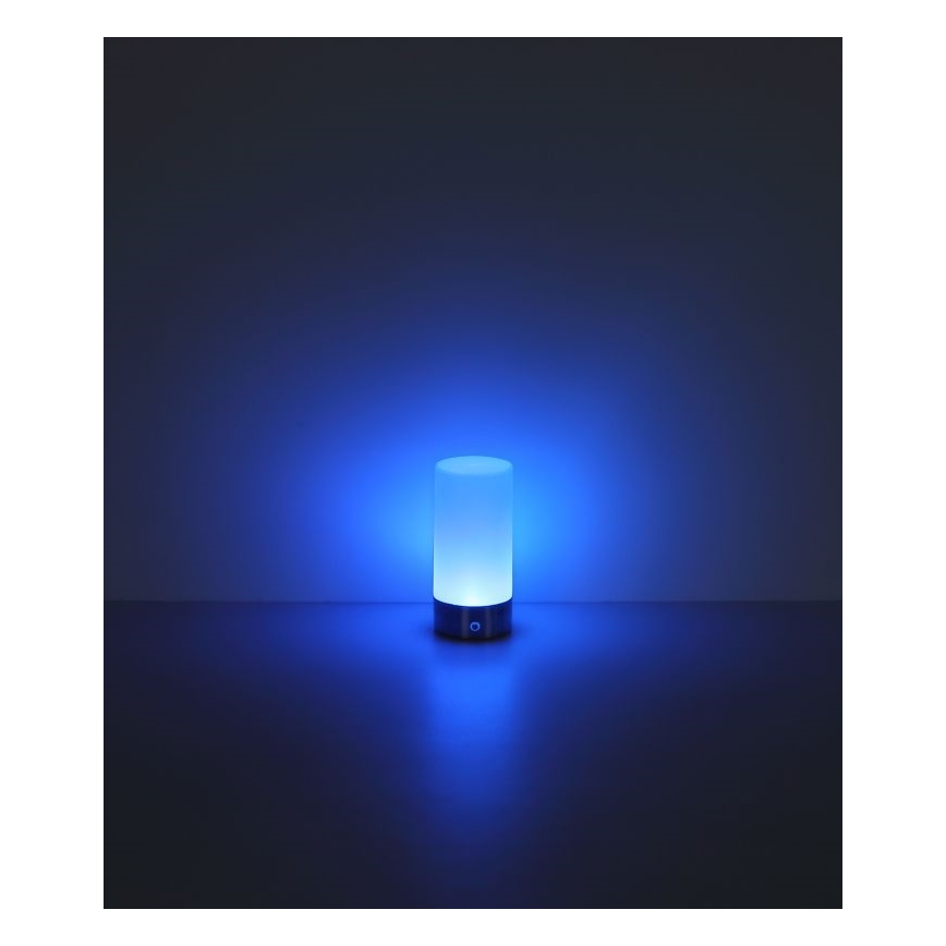 Globo - Lampe de table d'extérieur RGBW à intensité variable LED/1,8W/5V 1500 mAh noir
