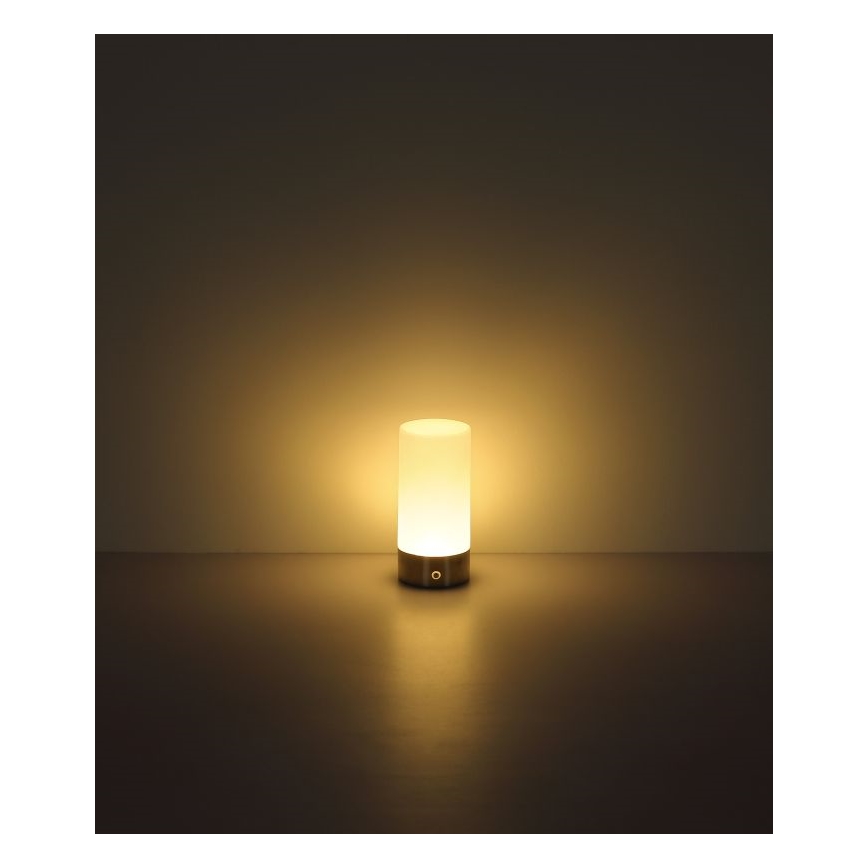 Globo - Lampe de table d'extérieur RGBW à intensité variable LED/1,8W/5V 1500 mAh noir