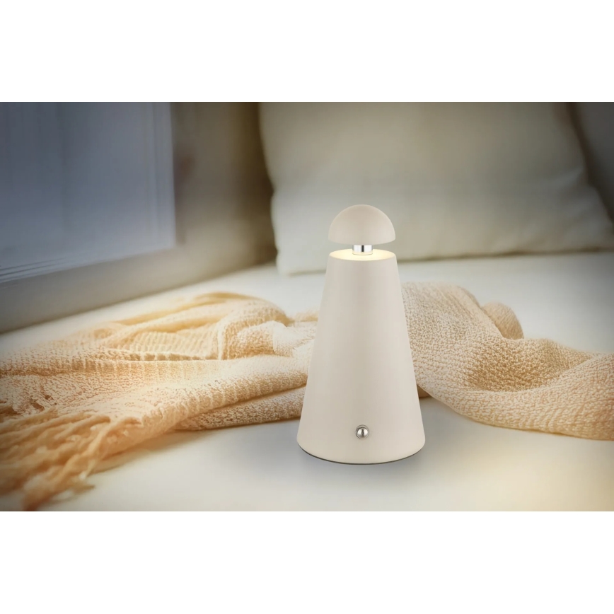 Globo - Lampe de table LED tactile dimmable et rechargeable LED/1,2W/5V 1200 mAh