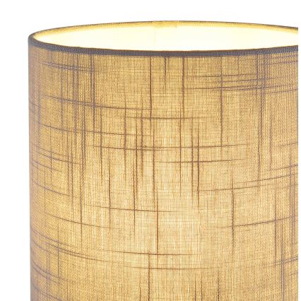 Globo - Lampe de table 1xE27/40W/230V grise