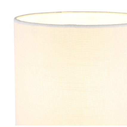 Globo - Lampe de table 1xE27/40W/230V blanche